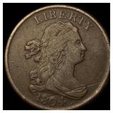 1804 Draped Bust Half Cent LIGHTLY CIRCULATED