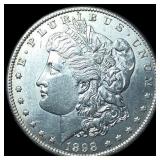 1898-S Silver Morgan Dollar CHOICE AU