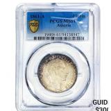 1861-A Austria Silver Florin PCGS MS61