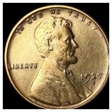 1927-S Lincoln Wheat Cent CLOSELY UNCIRCULATED