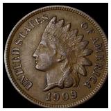 1909 Indian Head Cent CLOSELY UNCIRCULATED