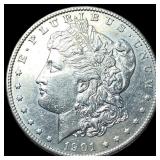 1901-S Silver Morgan Dollar LIGHTLY CIRCULATED