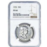 1953 Franklin Half Dollar NGC PF64