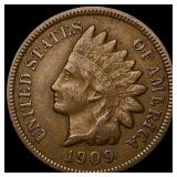 1909 Indian Head Cent NEARLY UNCIRCULATED