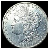 1886-S Silver Morgan Dollar CLOSELY UNCIRCULATED