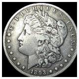 1893-CC Silver Morgan Dollar LIGHTLY CIRCULATED