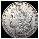 1890-CC Silver Morgan Dollar LIGHTLY CIRCULATED
