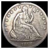 1862-S Silver Half Dollar LIGHTLY CIRCULATED