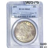 1899 Morgan Silver Dollar PCGS MS63