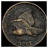 1857 Flying Eagle Cent LIGHTLY CIRCULATED
