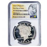 2023-S Silver Peace Dollar NGC PF70 Ultra Cameo