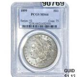 1899 Morgan Silver Dollar PCGS MS64