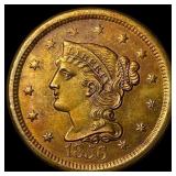 1856 Braided Hair Large Cent UNCIRCULATED