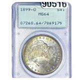 1899-O Morgan Silver Dollar PCGS MS64