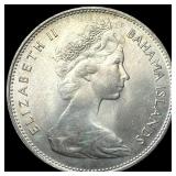 1966 Bahamas Silver Dollar