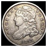 1833 Capped Bust Dime LIGHTLY CIRCULATED