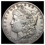 1901-S Silver Morgan Dollar NEARLY UNCIRCULATED
