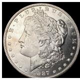 1887 Morgan Silver Dollar UNCIRCULATED