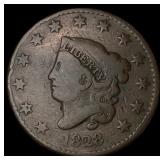 1828 Coronet Head Large Cent NICELY CIRCULATED