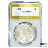 1921 Morgan Silver Dollar PGA MS64+