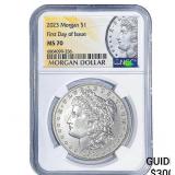 2023 Morgan Silver Dollar NGC MS70