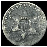 1865 Nickel Three-Cent Piece NICELY CIRCULATED