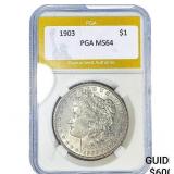 1903 Morgan Silver Dollar PGA MS64