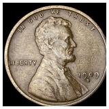 1909-S Lincoln Wheat Cent NEARLY UNCIRCULATED