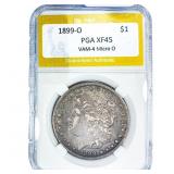 1899-O Morgan Silver Dollar PGA XF45 VAM-4 Micro O