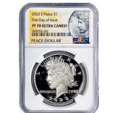 2023-S Silver Peace Dollar NGC PF70 Ultra Cameo