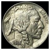 1938-D Buffalo Nickel CHOICE AU