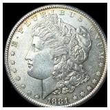 1881-S Silver Morgan Dollar UNCIRCULATED