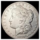 1880-CC Silver Morgan Dollar LIGHTLY CIRCULATED