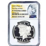 2023-S Silver Peace Dollar NGC PF70 Ultra Cameo