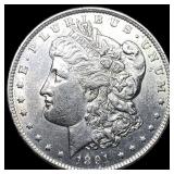 1891-CC Morgan Silver Dollar CLOSELY UNCIRCULATED