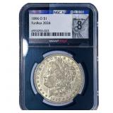 1896-O Morgan Silver Dollar NGC