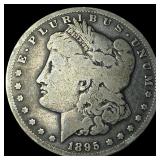1895-S Silver Morgan Dollar NICELY CIRCULATED