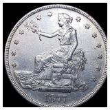 1877-S Silver Trade Dollar CLOSELY UNCIRCULATED