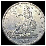 1877-S Silver Trade Dollar CLOSELY UNCIRCULATED