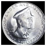 1947-S Philippines 50 Centavos CHOICE BU