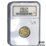 1938-D Buffalo Nickel NGC MS66