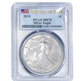2024 Silver Eagle PCGS MS70