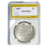 1896 Morgan Silver Dollar PGA MS63