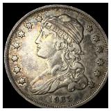 1835 Capped Bust Silver Quarter NEARLY UNCIRCULATE