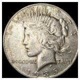 1935 Silver Peace Dollar LIGHTLY CIRCULATED