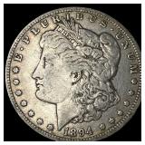 1894-O Silver Morgan Dollar LIGHTLY CIRCULATED