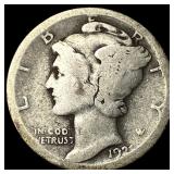 1923-S Silver Mercury Dime NICELY CIRCULATED