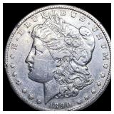 1890-CC Silver Morgan Dollar NEARLY UNCIRCULATED