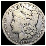 1891-CC Silver Morgan Dollar NICELY CIRCULATED
