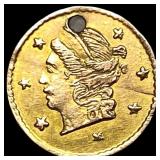 This is a replica of a U.S. 1849 Liberty Head Gold